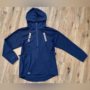 Men’s / Unisex Under Armour Dark Blue Mavericks Pullover S